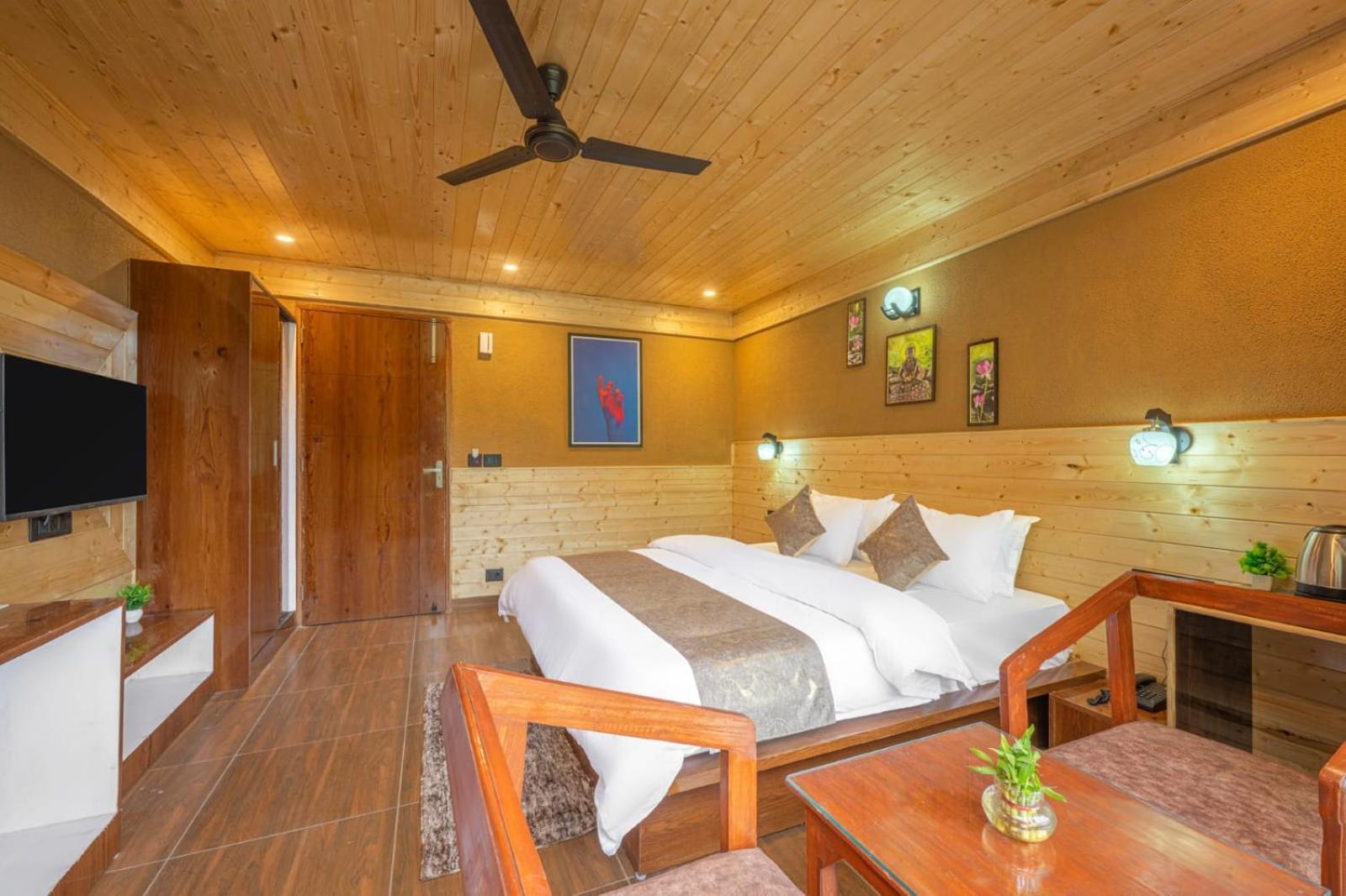The Nature Dreams I Vacations I Conference I Mice I Family Events I Open Air Terrace I Sky Bonfire I Kufri By Exotic Stays Shimla Exteriör bild