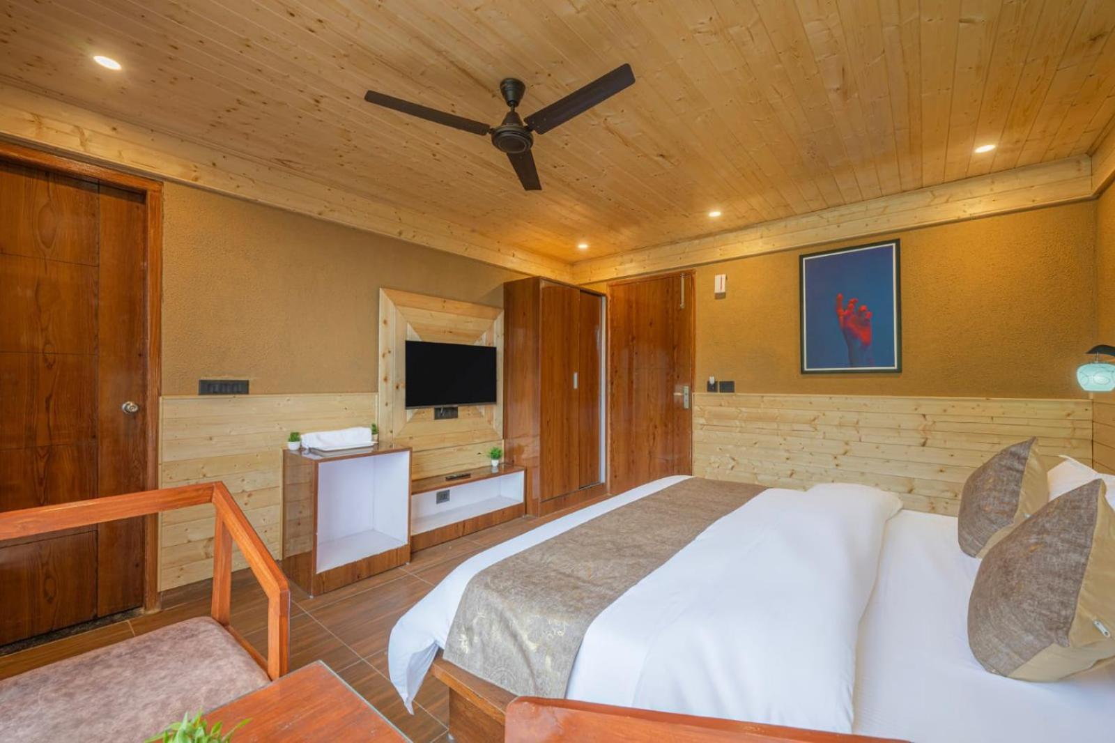 The Nature Dreams I Vacations I Conference I Mice I Family Events I Open Air Terrace I Sky Bonfire I Kufri By Exotic Stays Shimla Exteriör bild
