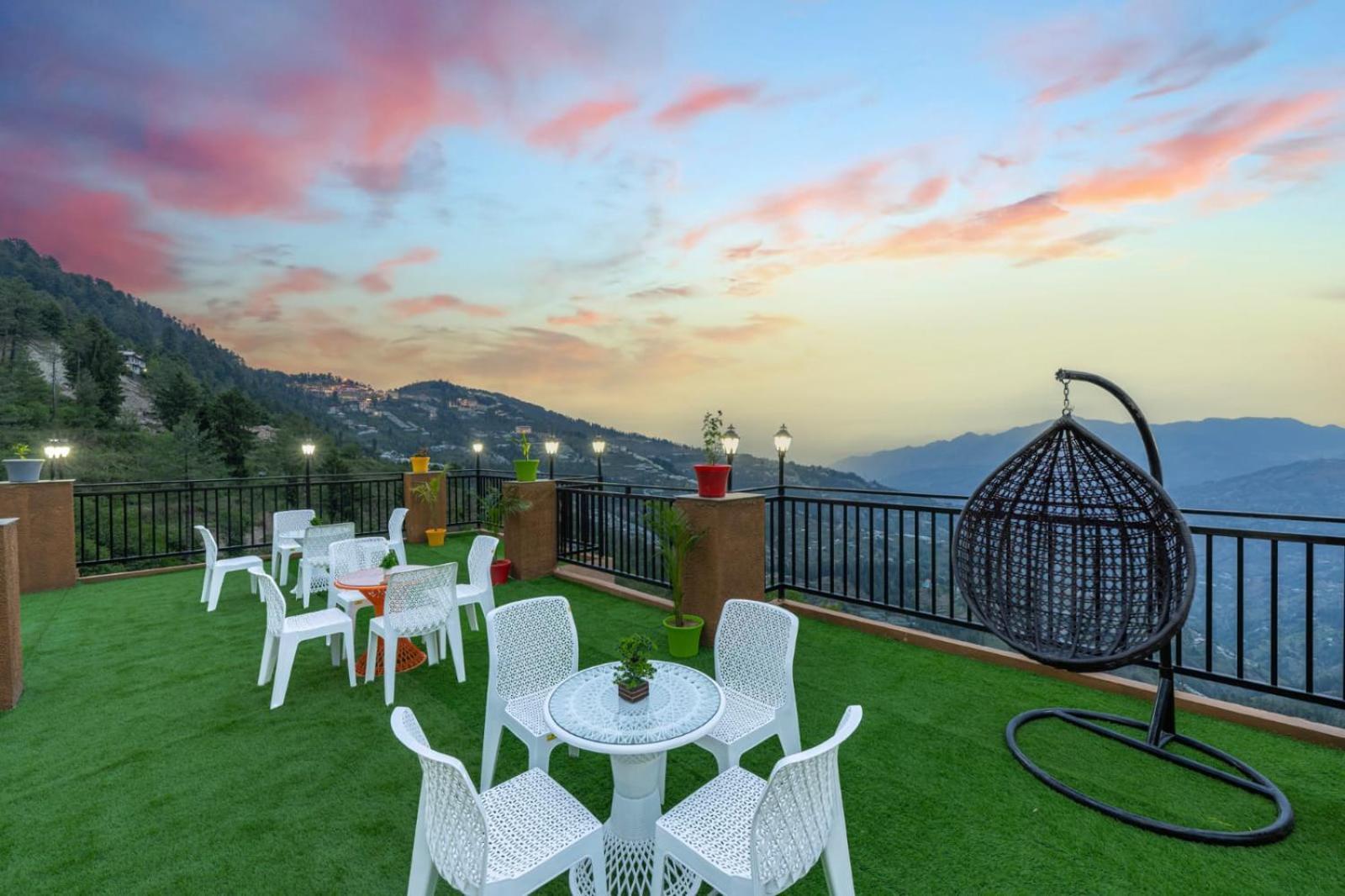 The Nature Dreams I Vacations I Conference I Mice I Family Events I Open Air Terrace I Sky Bonfire I Kufri By Exotic Stays Shimla Exteriör bild
