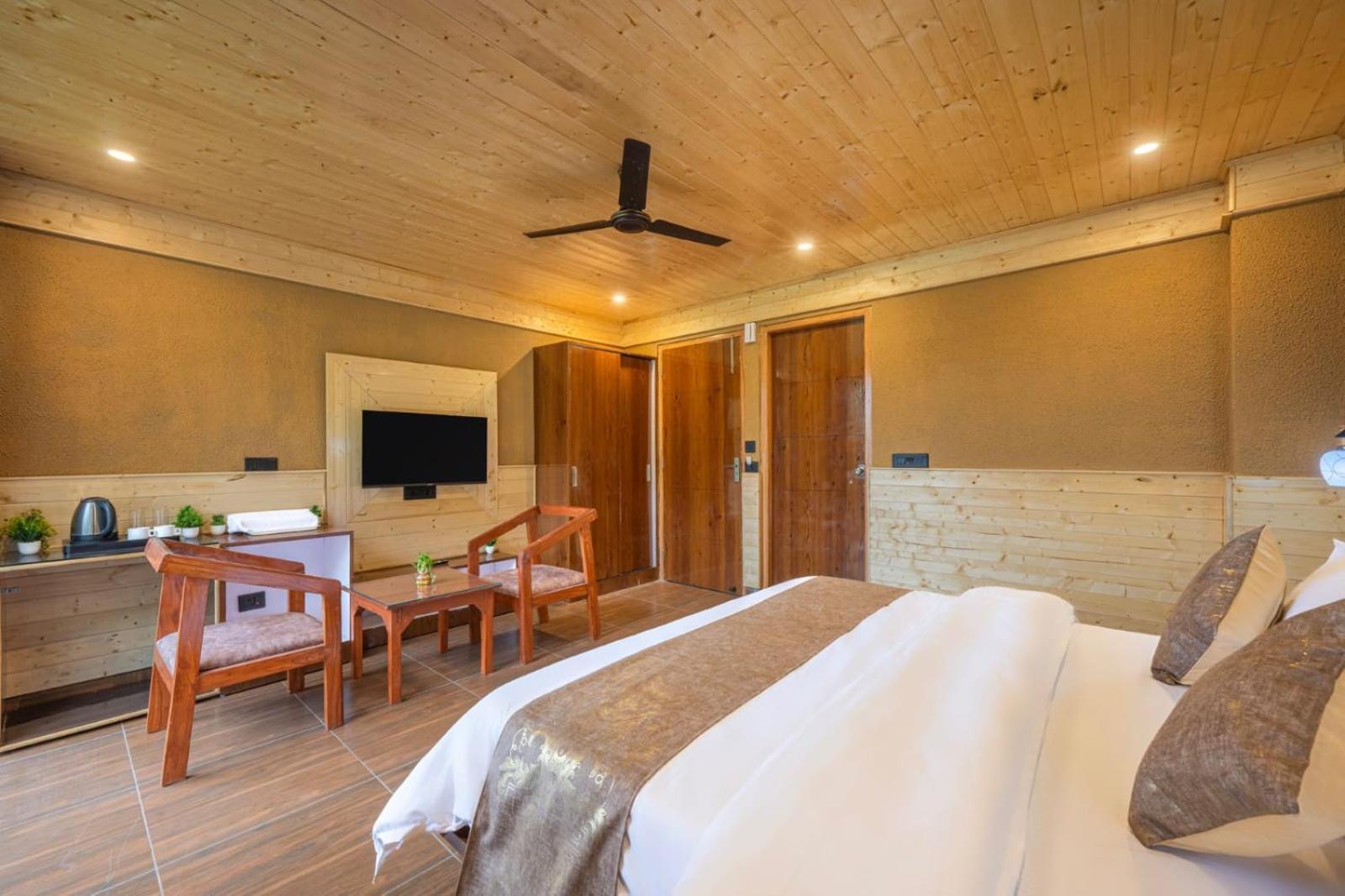 The Nature Dreams I Vacations I Conference I Mice I Family Events I Open Air Terrace I Sky Bonfire I Kufri By Exotic Stays Shimla Exteriör bild