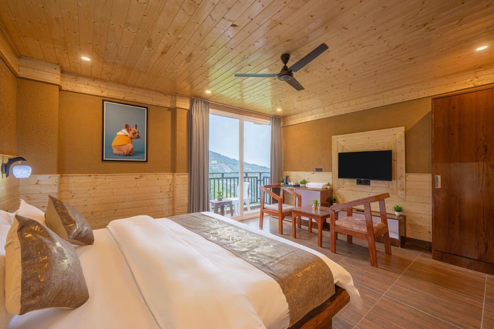 The Nature Dreams I Vacations I Conference I Mice I Family Events I Open Air Terrace I Sky Bonfire I Kufri By Exotic Stays Shimla Exteriör bild